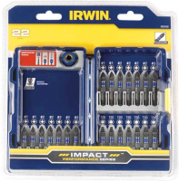 Набор бит ударопрочных Irwin PH, PZ, T 22 шт