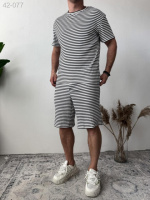 Комплект - чорно-білий - 42-077