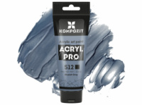 Краска художественная Acryl PRO ART Kompozit 75 мл, 512 серо-голубой