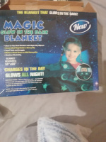 Детский плед светящийся в темноте 125х190