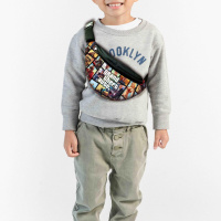 Сумка-бананка  GTA «Grand Theft Auto V» з принтом, 32х15см, дитяча, молодіжна (00051)