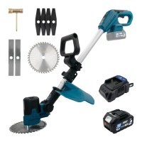 Тример акумуляторний PROFI-TEC PGT6020BL 006988 (1акум.20В 4Аг/зарядний)