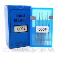 Иглы корневые  10 шт, Vortex №000