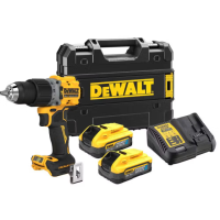 Шурупокрут акумуляторний DEWALT DCD805H2T (2акум.18В 5Аг/зарядний/кейс/90Нм)