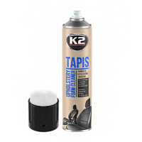 Засіб для чищення тканин (аерозоль) з щіткою K2 TAPIS + BRUSH, 600мл