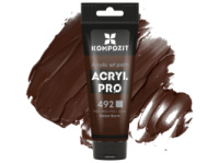 Фарба художня Acryl PRO ART Kompozit 75 мл, 492 умбра палена