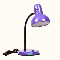 Лампа настольная металлическая Loga  фиолетовый