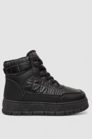 Кроссовки женские зимние на меху, цвет черный, 248RBL3