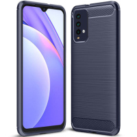 TPU чохол для Xiaomi Redmi Note 9 4G / Redmi 9 Power / Redmi 9T Slim Series (Синій) - купити в SmartEra.ua