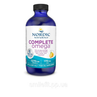 Омега Комплекс з Лимоном, Nordic Naturals, Complete Omega, 237 мл