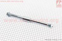 Ось колеса заднего d15mm; L260mm + втулка, гайка Viper ZS125J Viper ZS150J