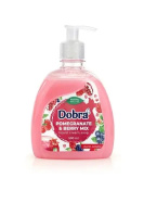 Рідке туалетне крем-мило ТМ «Dobra», «Гранат і ягідний мікс» з дозатором 500мл
