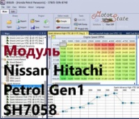 Модуль редактора прошивок BitEdit - Nissan Hitachi Petrol Gen1 SH7058