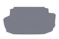 Резиновый коврик в багажник (Long, Серый) для Mercedes S-сlass W220 1998-2005 гг