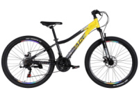 Велосипед ST 26« SPACE AURORA DD FR рама-13» жовто-чорний 2026