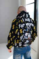 Анорак чоловічий на підкладці не утеплений весна за капюшоном чоловічий одяг