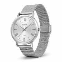 Чоловічий годинник Casio MTP-B110M-7A — класична модель з нержавіючої сталі та міланським браслетом