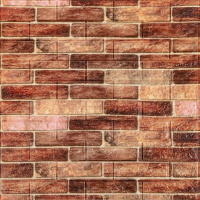 Панель стінова 3D 700мм*770мм*2мм Коричневий SW-00001910