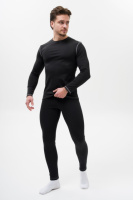 Комплект термобілизни демісезонний бавовняний Without Celsius Black