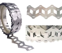 Лента для точечной сварки никелированная 21700, 44mm,0.2mm. зазор 21,5mm