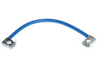 Перемичка АКБ для двоакумуляторних систем довжиною 100 см та перерізом провода 50 мм.кв з свинцевою клемою