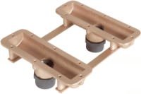 Закладна для аеромасажного сидіння Fitstar 8795251, подвійний вихід, 240 мм, для солоної води