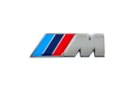 Эмблема M 85мм x 30мм (Нержавеющая сталь) для BMW