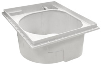 Регульована за висотою рамка X-Line для скімера Hayward X-Pro 600, біла