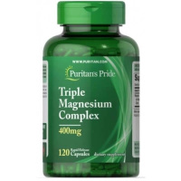 Puritan's Pride Triple Magnesium Complex 400 mg 120 капсул