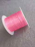 Силиконовая резинка. 10 м. розовый