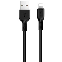 Кабель заряджання Apple Hoco X20 Flash Lightning Cable (2m) Чорний - купити в SmartEra.ua