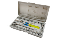 Набор головок с трещоткой UNIVERSAL 1/4« и 3/8» 40ед (1 438)