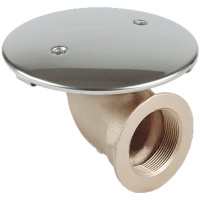 Донний злив Fitstar 2015020, 2«, бокове підключення, 168 мм