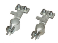 Комплект акумуляторних ремонтних клем + та - (без проводів) легкових штампованих