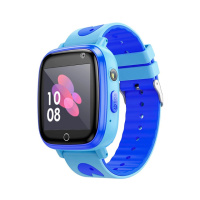 Детские смарт часы Hoco Y100, функция звонка и камера, кнопка SOS, фонарик, Blue, Box