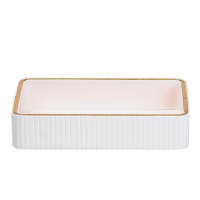 Серветниця з еко-шкіри для дому, білий