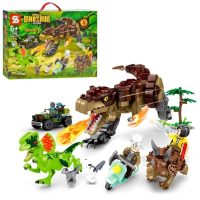 Конструктор «Динозаври» 988 деталей
