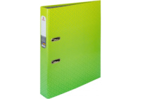Папка-реєстратор A4 Optima 50мм з друкованою обкладинкою, зелено-салатова