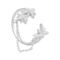 Серебряное кольцо CatalogSilver с фианитами, вес изделия 2,58 гр (2190660) 18 размер