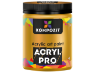 Краска художественная Acryl PRO ART Kompozit 430 мл, 131 охра жёлтая