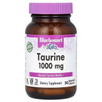 Bluebonnet Taurine 1,000 mg 50 капсул