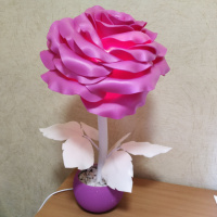 Світильник-нічник «Пурпурна троянда»