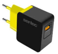 СЗУ TYPE-C SERTEC ST-1050 18W/3.0A FULL BLACK
