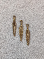 Подвеска/ Размер -2,7×0.5см Цвет - бронза/ Цена за 1 шт.