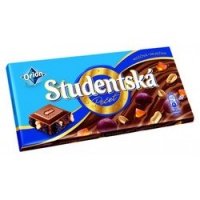 Шоколад черный Studentska Pecet 180 г