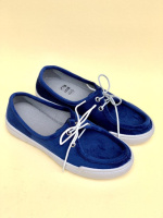 Жіночі мокасини MELANIA, т.сині велюр 36 39