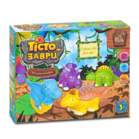 Гр Тісто для ліплення «Тісто-заври» 20308 (12/2) «4FUN Game Club», в коробці