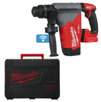 Перфоратор акумуляторний безщітковий SDS-PLUS MILWAUKEE, M18 ONEFHP-0X, 5Дж (каркас, HDкейс)