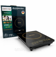 Індукційна варильна панель Rainberg RB-2281 з 1 конфоркою портативна 3500Вт