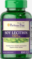 Puritan's Pride Soy Lecithin 1325 mg 100 капсул